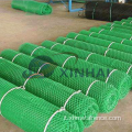 Net di riproduzione in rete di filo di plastica esagonale zincato
